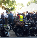 Motorrad-Oldtimer-Treffen und Rundfahrt