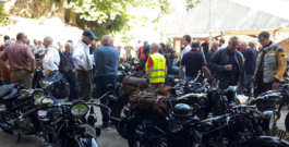 Motorrad-Oldtimer-Treffen und Rundfahrt
