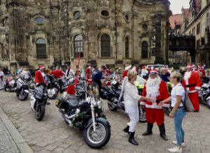 Bild Bikerweihnacht Dresden